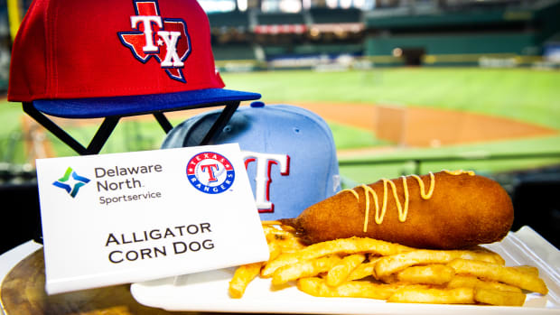 Alligator Corn Dog